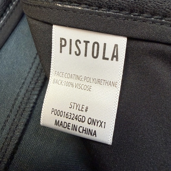 Pistols - CASSIE SUPER HIGH RISE STRAIGHT PANT - ONYX NWT - Picture 10 of 12